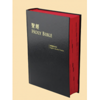 標準英文版/新標點和合本 (ESV / CUNP) 對照/中型/黑色硬面紅邊