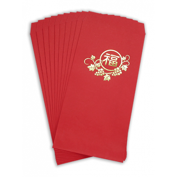 經文紅包袋(論福)10入整包