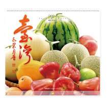 JL610 台灣水果-6K月曆2022年