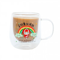 雙層玻璃杯-美好事(210ml)
