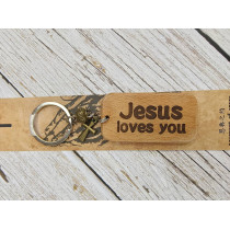 平安鑰匙圈-Jesus Love You